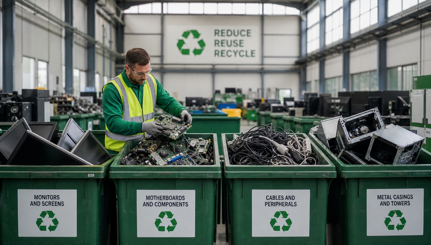 Reciclaje responsable de electronica